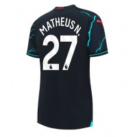 Manchester City Matheus Nunes #27 Tredjetrøje Dame 2023-24 Kortærmet